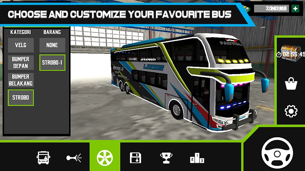 Mobile Bus Simulator screenshot 1