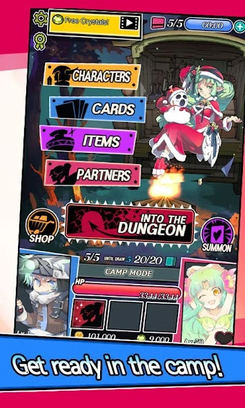 Dungeon&Girls: Card RPG screenshot 4