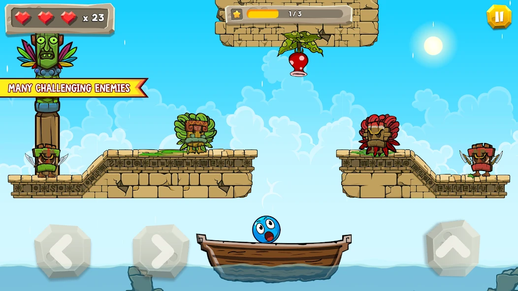 Blue Ball 11: Bounce Ball Adventure screenshot 4