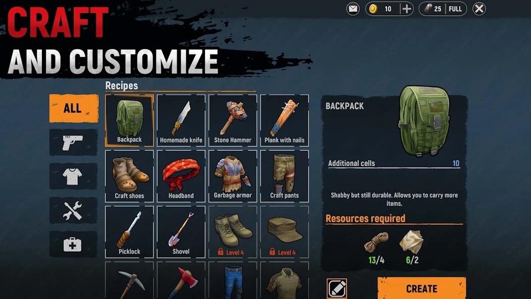 Let’s Survive - Survival in zombie apocalypse screenshot 5