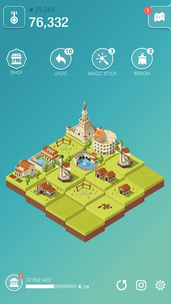 Age of 2048: Civilization City Building (Puzzle) screenshot 2