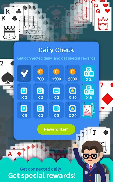 Solitaire : Cooking Tower screenshot 4