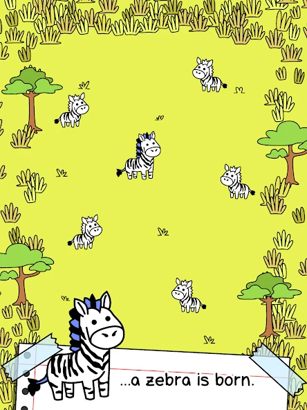 Download Zebra Evolution - Clicker Game (MOD, unlimited money) 1.0.2 screenshot 3