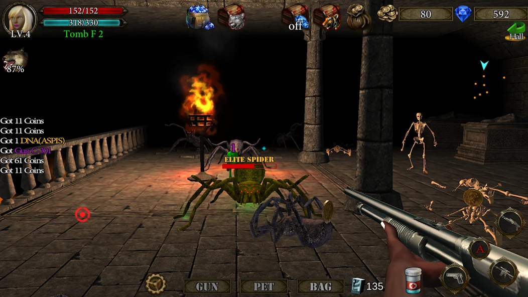 Dungeon Shooter : Dark Temple screenshot 5