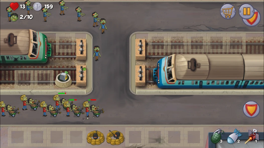 Zombie Town Defense screenshot 5