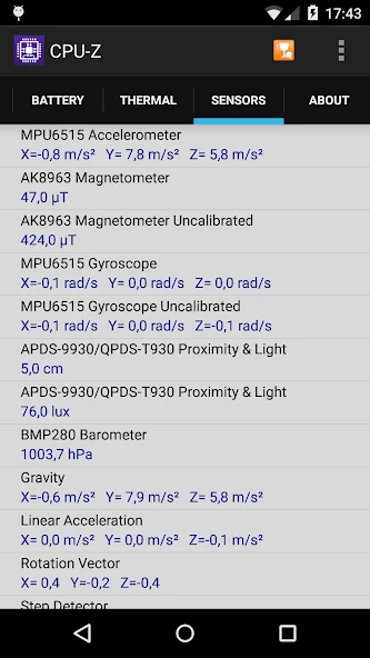 Download CPU-Z (Premium) 1.21 screenshot 6