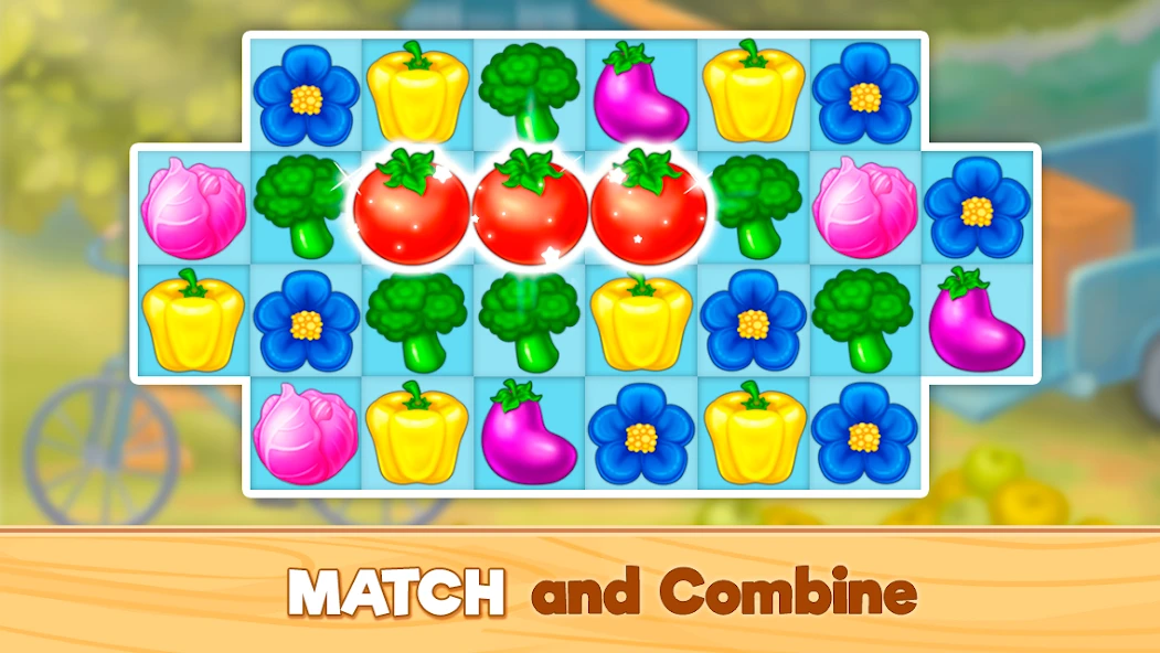 Granny’s Farm: Free Match 3 Game screenshot 2