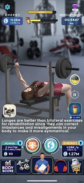 Idle Workout ! screenshot 5