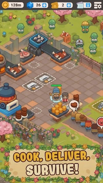 Idle Outpost: Upgrade Games APK screenshot 2