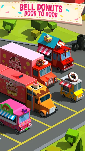 Donut Factory - Money Clicker & Delicious Adventure screenshot 4
