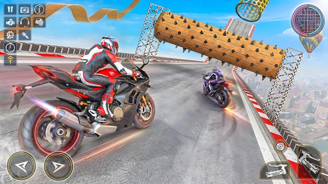 Bike Impossible Tracks Race: 3D Motorcycle Stunts screenshot 2