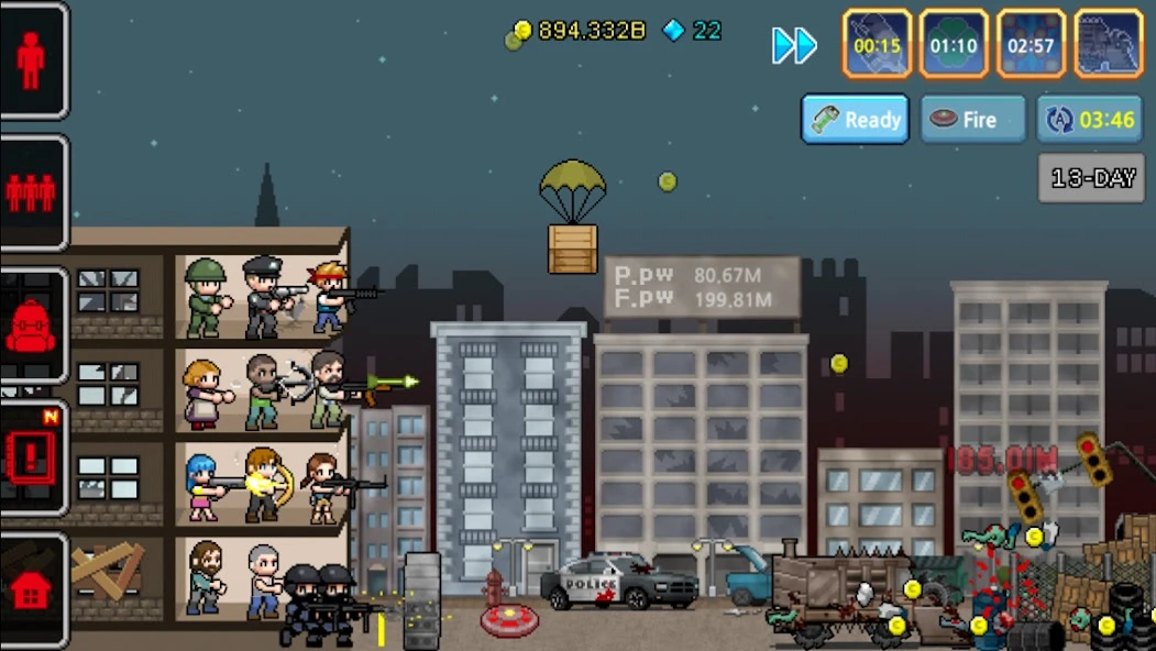100 DAYS - Zombie Survival screenshot 4