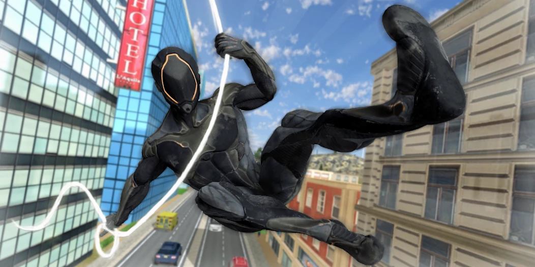 Super Hero Rope Crime City screenshot 1