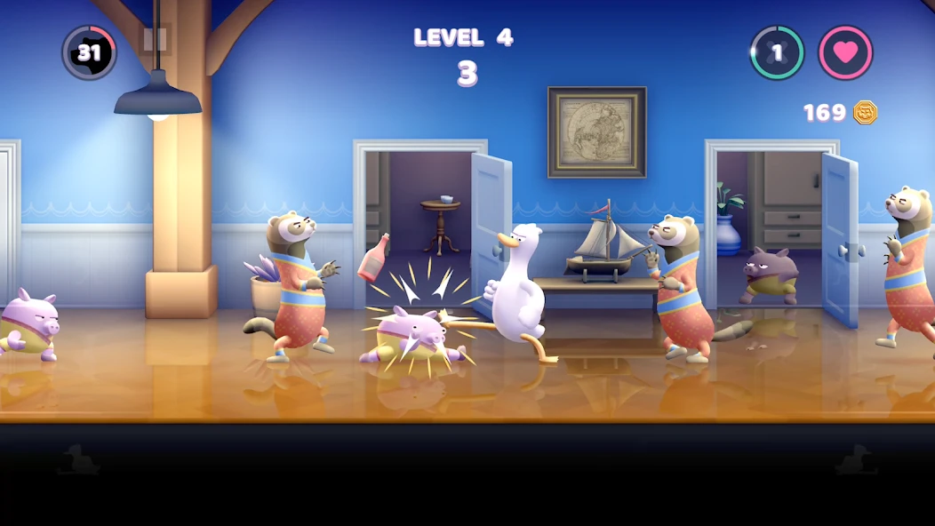 Punch Kick Duck APK screenshot 4