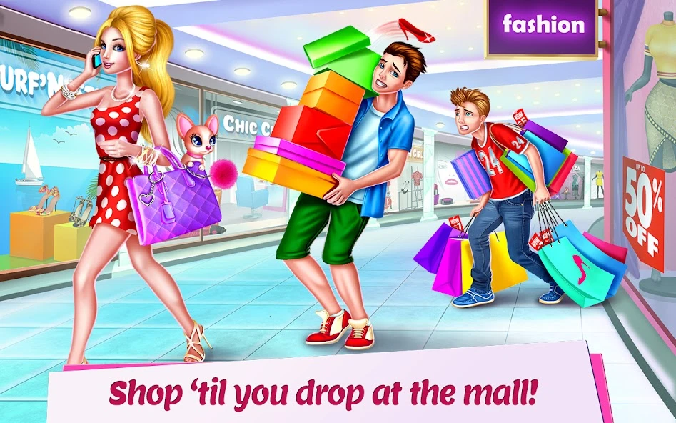 Shopping Mall Girl - Dress Up & Style Game screenshot 1