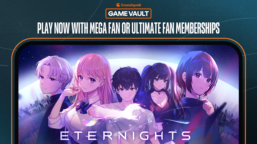 Crunchyroll: Eternights APK screenshot 1