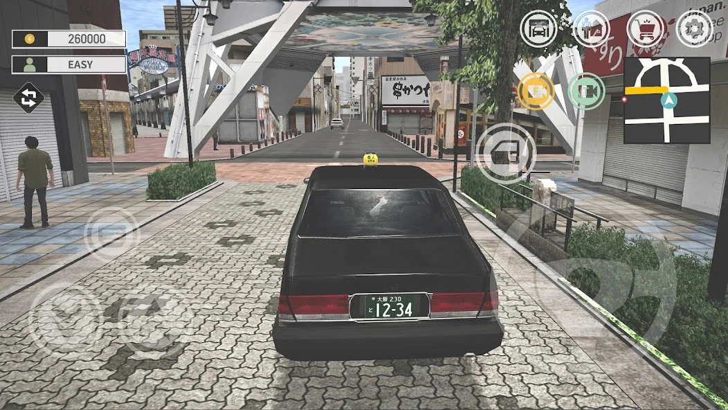 Japan Taxi Simulator: Driving APK screenshot 1