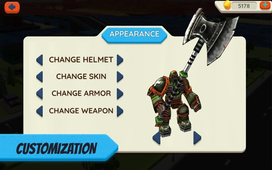 Robot Hero: City Simulator 3D screenshot 5