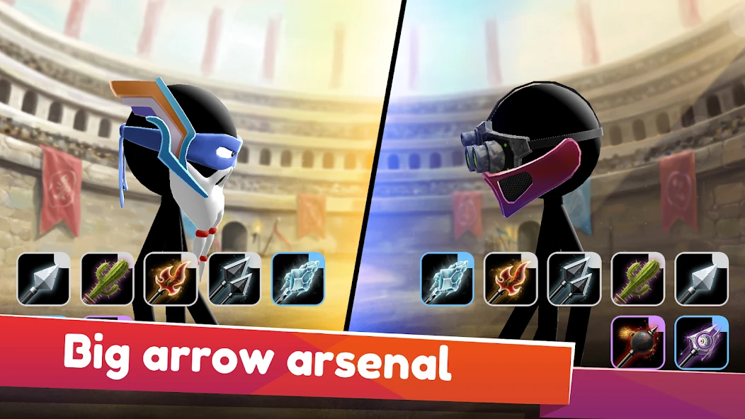 Stickman Archer Online screenshot 4