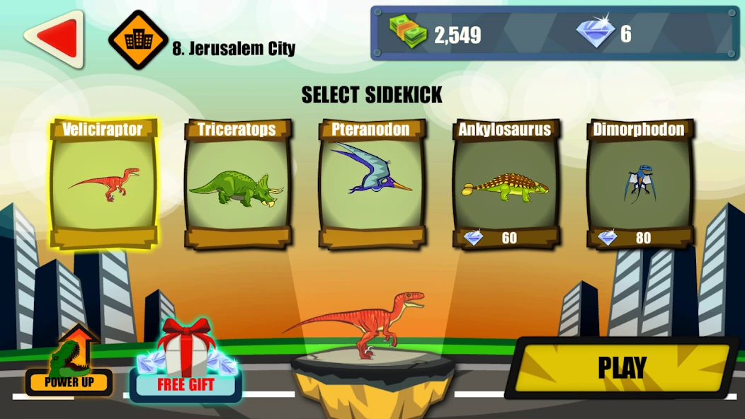 Jurassic Dinosaur: City rampage screenshot 4