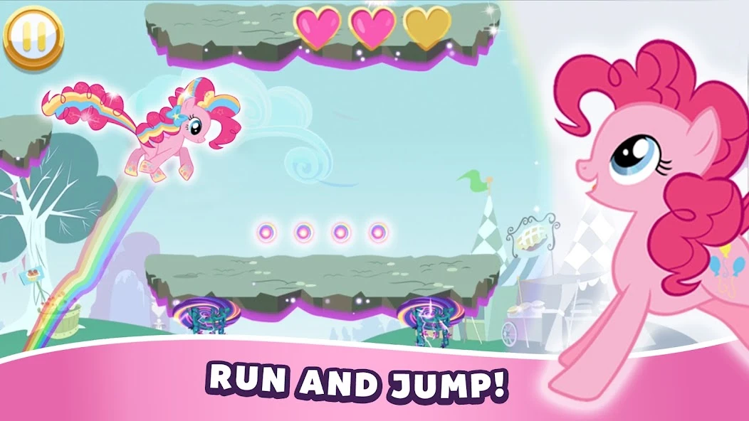 My Little Pony Rainbow Runners screenshot 2