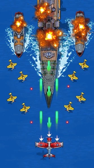 1945 самолеты стрелялки screenshot 2