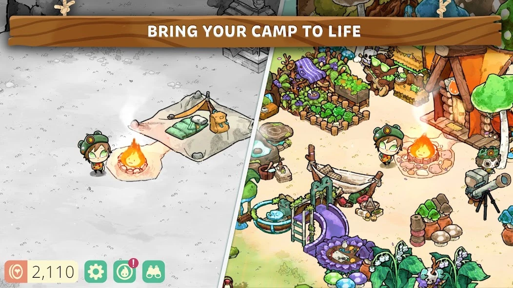 Cozy Grove: Camp Spirit screenshot 2