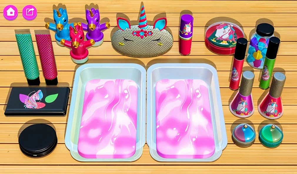 DIY Makeup Slime Maker! Super Slime Simulations screenshot 4