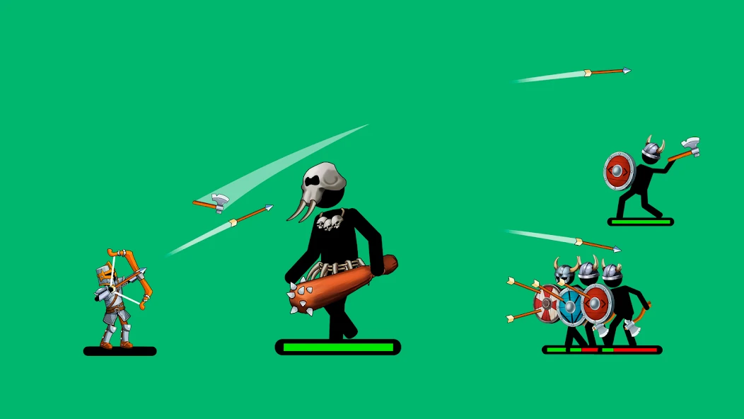 The Archers 2: Stickman Games for 2 Players or 1 screenshot 4