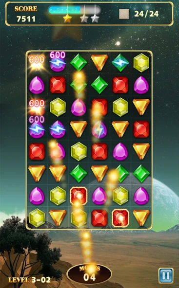 Jewels Star 3 screenshot 3