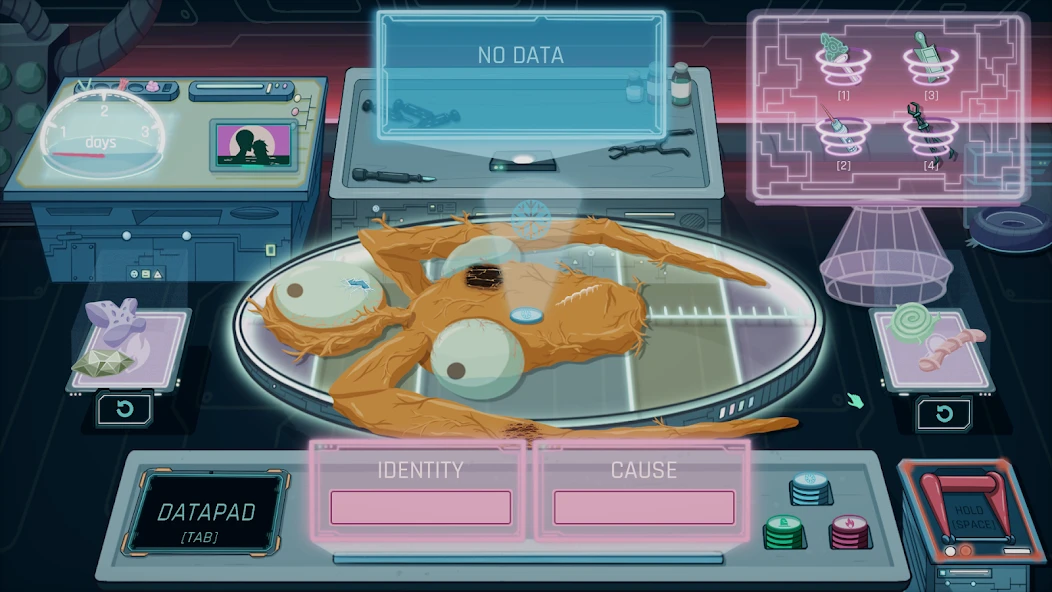 Alien Morgue APK screenshot 1