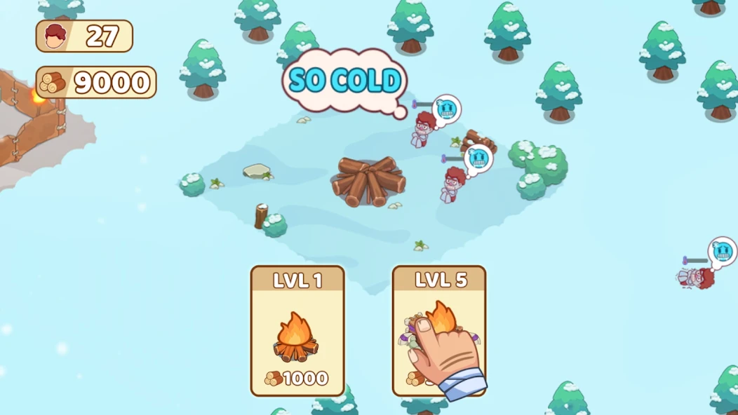 Icy Village: Tycoon Survival APK screenshot 3