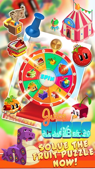 Download Juice Cubes (MOD, unlimited gold) 1.38.02 screenshot 3