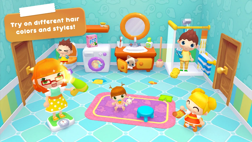 Sweet Home Stories - My family life play house screenshot 4