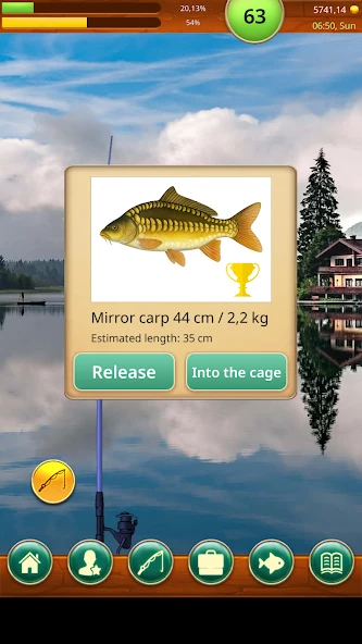 Fishing Baron - realistic fishing game screenshot 3