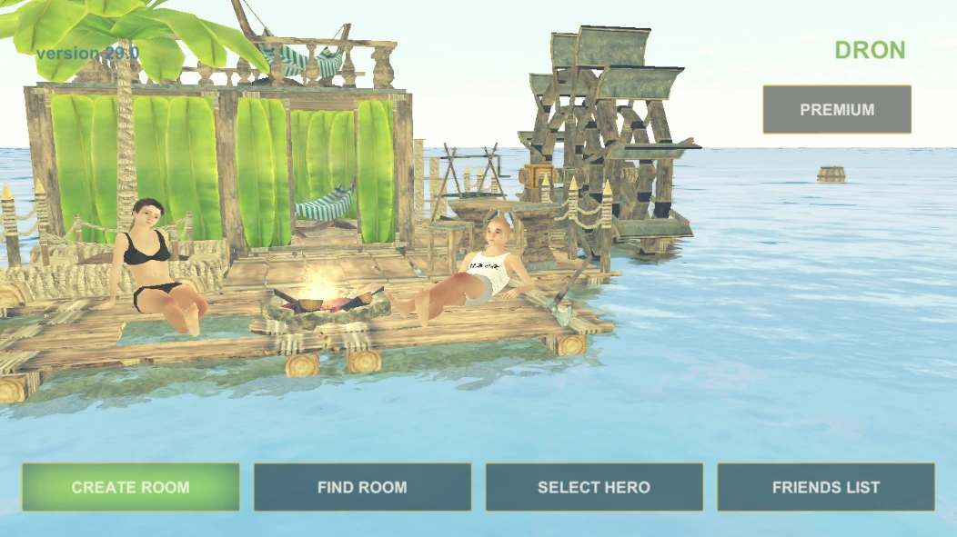 Raft Survival: Multiplayer screenshot 1