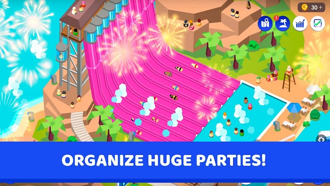 Idle Theme Park - Tycoon Game screenshot 2