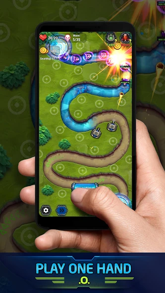 Tower Defense: Galaxy V screenshot 2