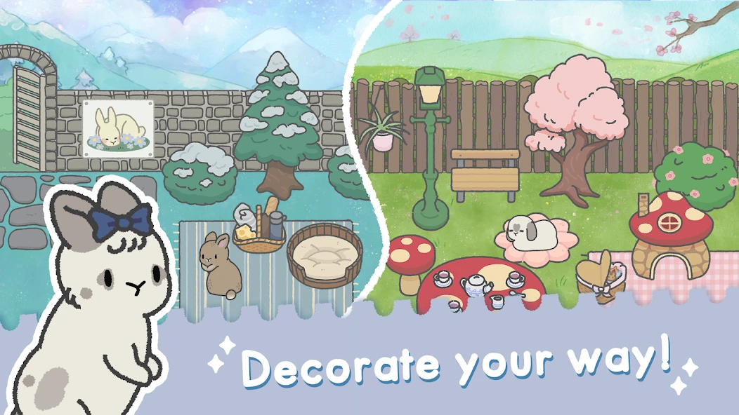 Bunny Haven - Cute Cafe screenshot 3