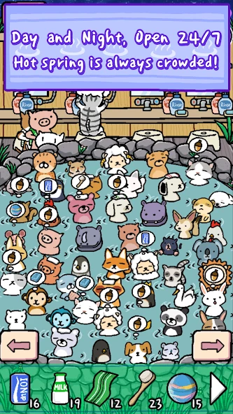 Animal Hot Springs - Relaxing with cute animals screenshot 3