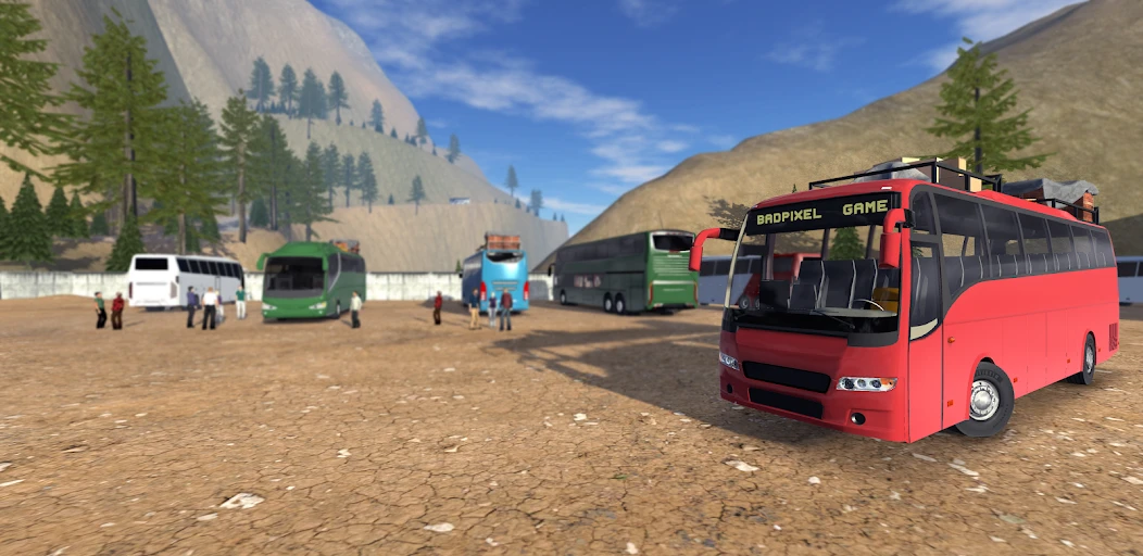 Bus Simulator: Extreme Roads APK screenshot 1