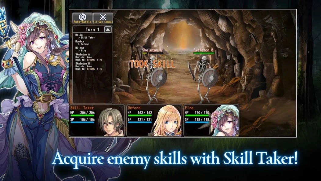 RPG Dragon Takers APK screenshot 3