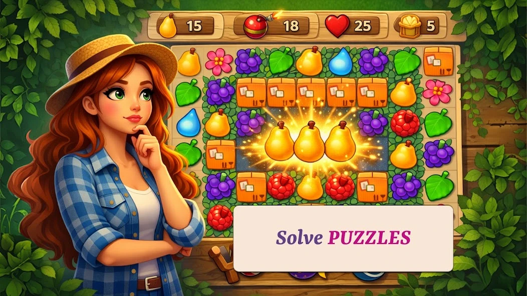 The Last Garden: Match 3 Games. Three in a row screenshot 3