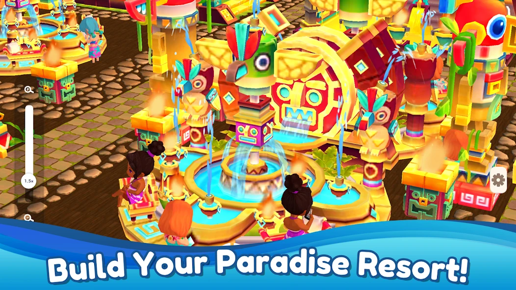 My Little Paradise : Resort Management Game screenshot 1