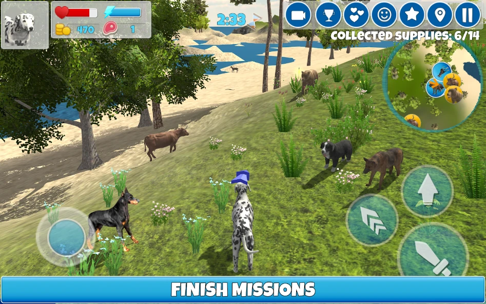 Dog Simulator 3D screenshot 2