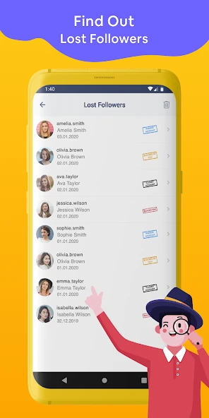 Followers & Likes Tracker for Instagram – Repost APK screenshot 3