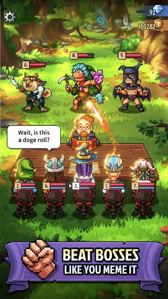 Knights of Pen and Paper 3 APK screenshot 1