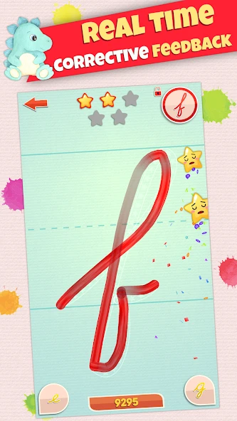 LetraKid Cursive: Alphabet Letters Writing Kids screenshot 4