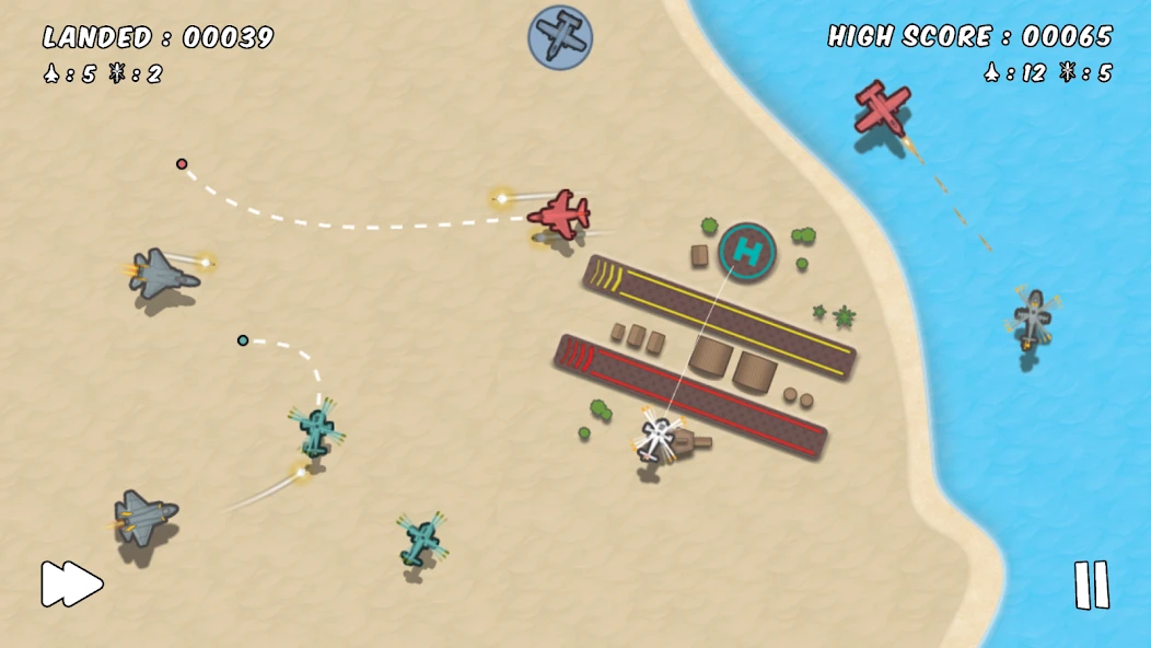 Planes Control - (ATC) Tower Air Traffic Control screenshot 3