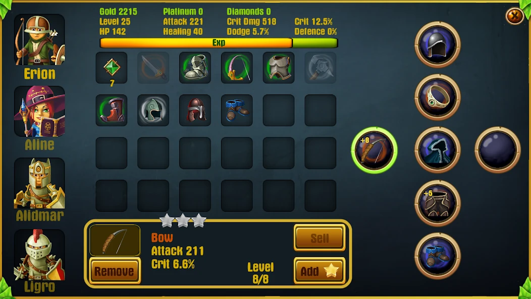 Kings Hero 2: Turn Based RPG screenshot 3
